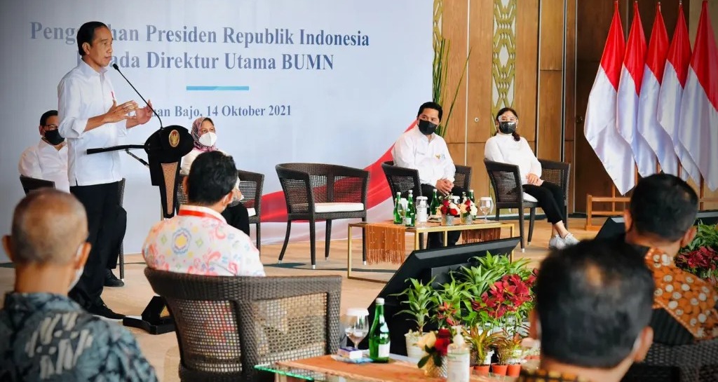 Wujudkan BUMN Go Global, Presiden Minta Adaptasi Teknologi Secepatnya