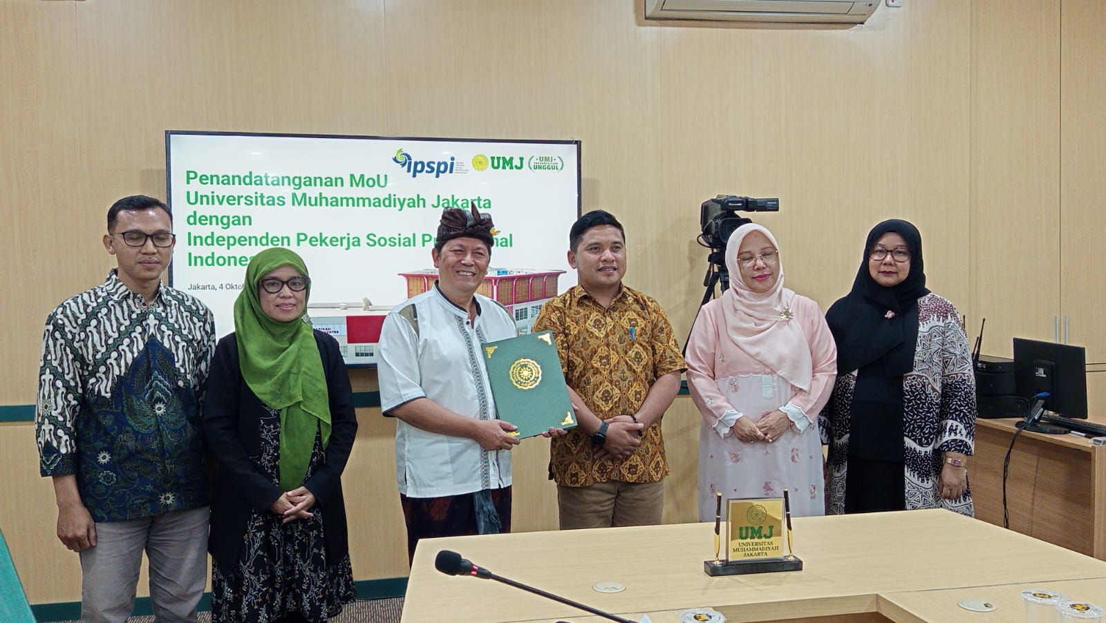 Gandeng UMJ, Organisasi Pekerja Sosial Jajaki Pembentukan Program Studi Profesi Pekerja Sosial